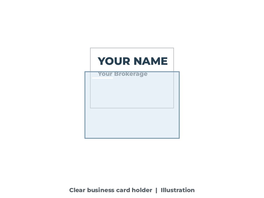 Business card holder