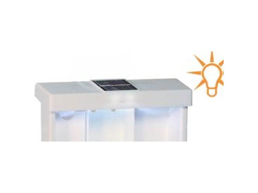 Solar brochure box lid
