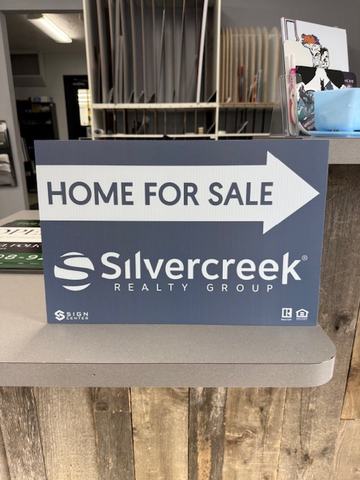 Silvercreek Home For Sale directional sign